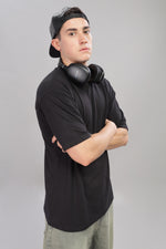 Load image into Gallery viewer, Oversized Black T-shirt
