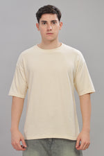 Load image into Gallery viewer, Beige Oversized T-shirt
