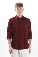 Load image into Gallery viewer, Classic Maroon Oxford Shirt
