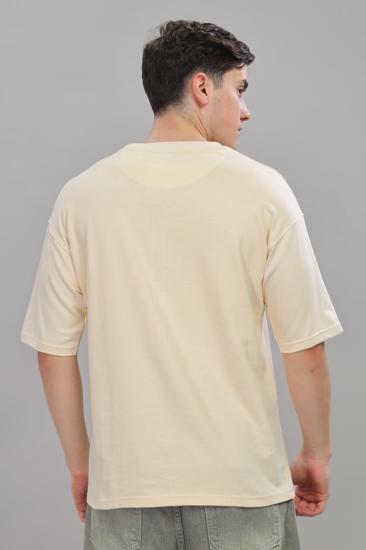 Beige Oversized T-shirt