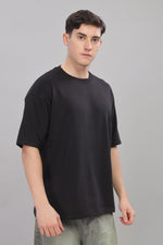 Load image into Gallery viewer, Oversized Black T-shirt
