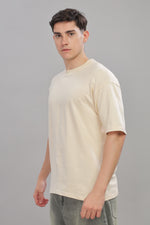 Load image into Gallery viewer, Beige Oversized T-shirt
