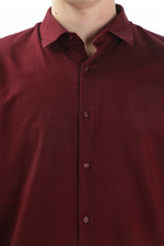 Load image into Gallery viewer, Classic Maroon Oxford Shirt
