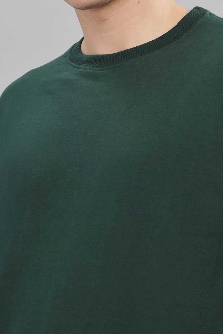 Bottle Green Oversized T-shirt