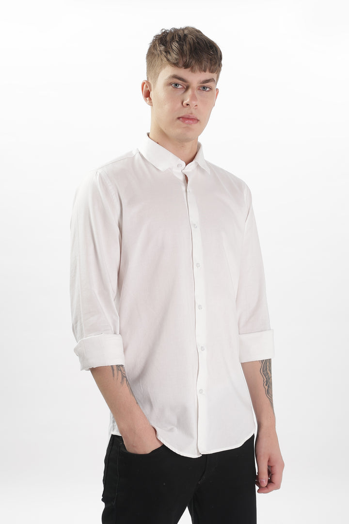 Classic White Oxford Shirt