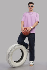 Load image into Gallery viewer, Lavender Oversized T-shirt
