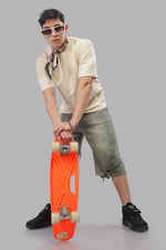 Load image into Gallery viewer, Beige Oversized T-shirt
