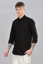 Load image into Gallery viewer, Classic Black Oxford Shirt

