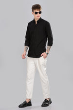 Load image into Gallery viewer, Classic Black Oxford Shirt
