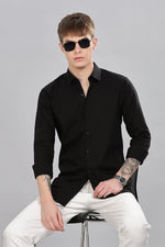 Load image into Gallery viewer, Classic Black Oxford Shirt
