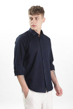 Load image into Gallery viewer, Navy Blue Oxford Shirt
