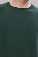 Load image into Gallery viewer, Bottle Green Oversized T-shirt
