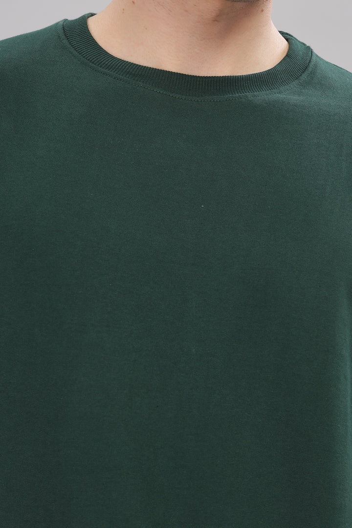 Bottle Green Oversized T-shirt