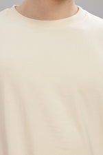 Load image into Gallery viewer, Beige Oversized T-shirt
